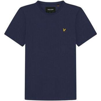 Vêagile Homme T-shirts & Polos Lyle & Scott TS400VOG PLAIN T-SHIRT-Z99 NAVY Bleu