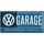 points de fidélité en donnant votre avis Tableaux / toiles Nostalgic Art Grande plaque métallique Volkswagen Bleu