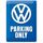 Rrd - Roberto Ri Tableaux / toiles Impact Et Stratégie Plaque métal Volkswagen Bleu