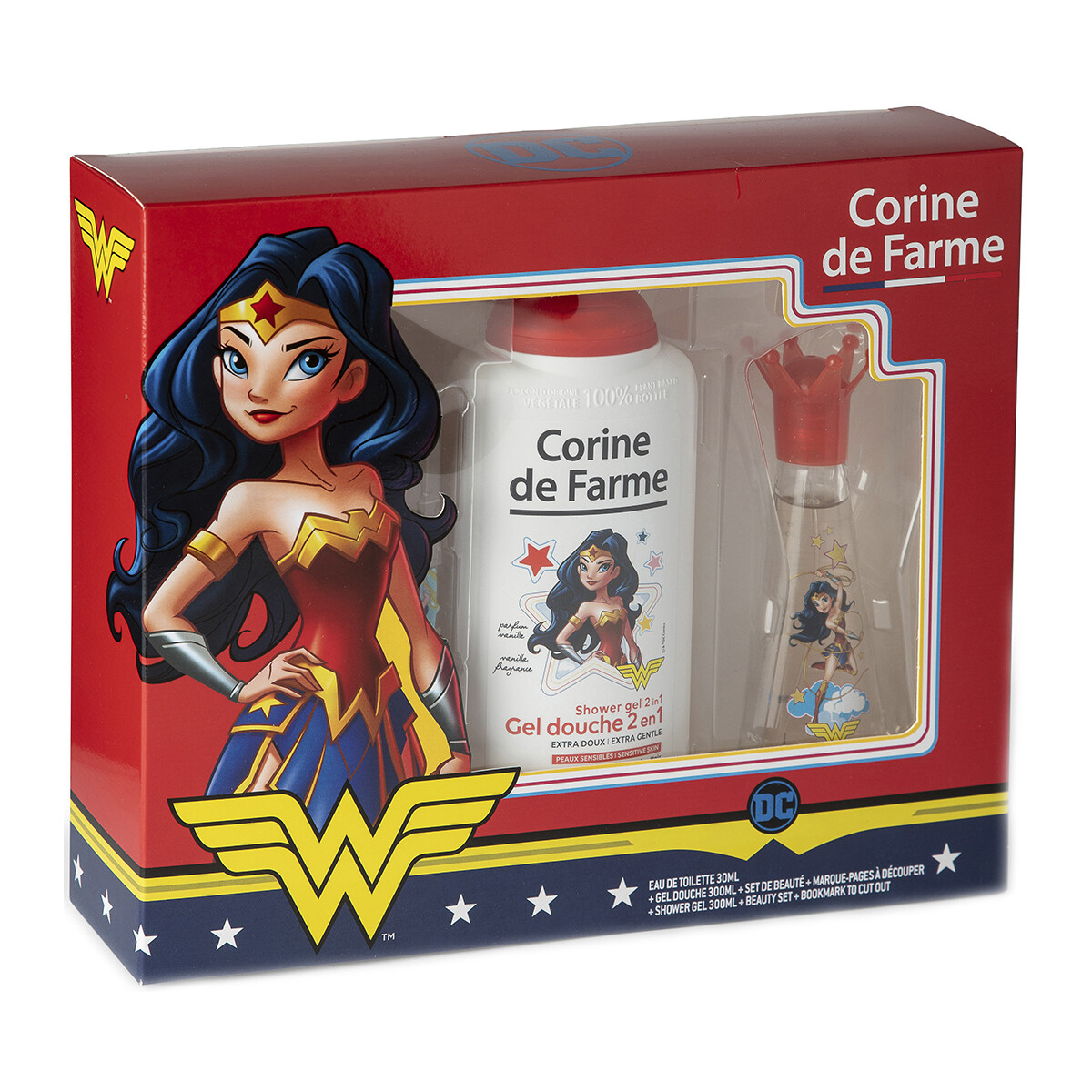 Beauté Eau de toilette Corine De Farme Coffret cadeau Wonder Woman Autres