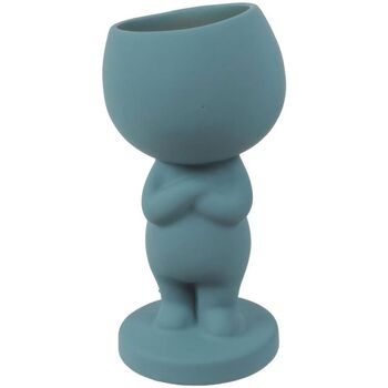 Maison & Déco Vases / caches pots d'intérieur Silver Street Lo Cache-pot Samy bleu 16 cm Bleu