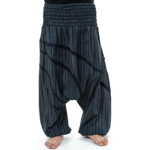 Vêtements Pantalons | Sarouel large elastique grande taille homme Stripes - BA49154