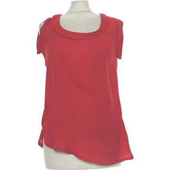 Vêtements Femme Proenza Schouler tweed long dress Mango top manches courtes  38 - T2 - M Rouge Rouge