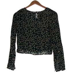 Vêtements Femme Tops / Blouses Pull And Bear blouse  34 - T0 - XS Gris Gris