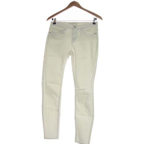 Vêtements Femme Jeans Mango jean slim femme  34 - T0 - XS Blanc Blanc