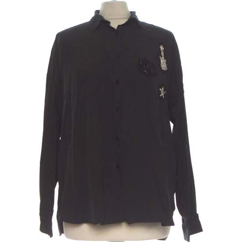 Vêtements Femme Chemises / Chemisiers Zara chemise  36 - T1 - S Noir Noir