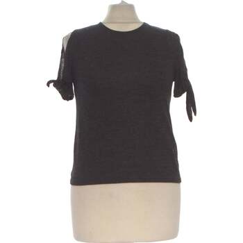 Vêtements Femme T-shirts & Polos Zara top manches courtes  36 - T1 - S Gris Gris