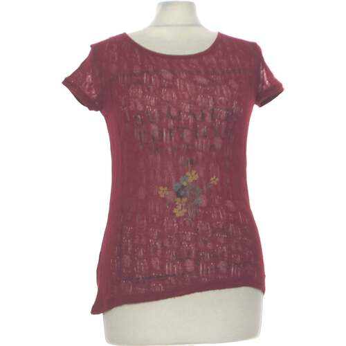 Vêtements Femme T-shirt Rose, Bonobo Bonobo top manches courtes  36 - T1 - S Rouge Rouge