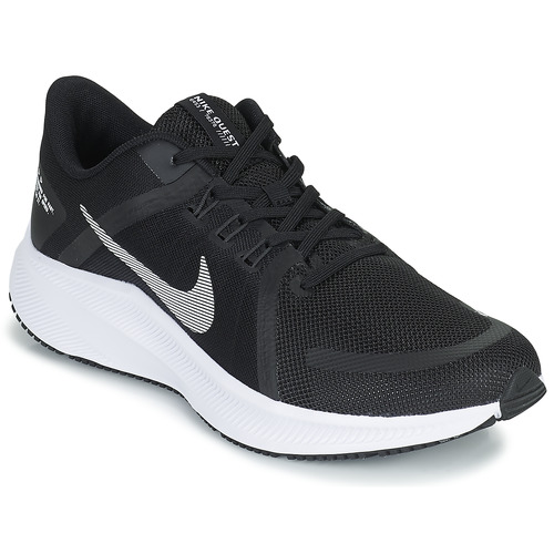 Running & Trail Nike NIKE QUEST 4 Noir / Blanc - Livraison Gratuite 