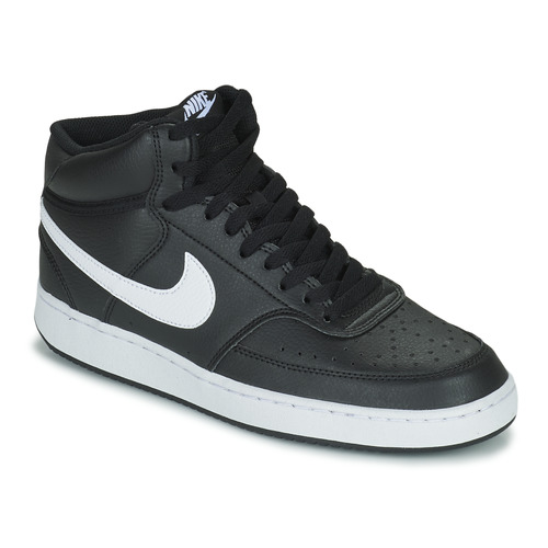 Nike NIKE COURT VISION MID NEXT NATURE Noir / Blanc - Chaussures Basket  montante Homme 79,00 €