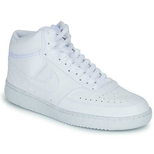 Nike NIKE COURT VISION MID NEXT NATURE Blanc - Chaussures Basket montante  Homme 80,00 €