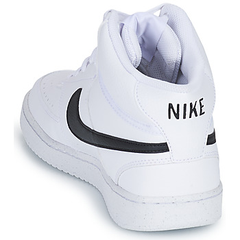 Nike NIKE COURT VISION MID NEXT NATURE Blanc / Noir