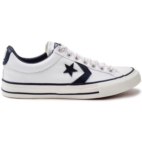 Chaussures Baskets basses Converse BLACK Star Player Ox Formateurs Blanc