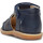 Chaussures Garçon en 4 jours garantis Naturino Sandales semi-ouverte en cuir ZAFFIRO Bleu