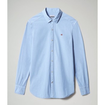 chemise napapijri  girel - np0a4f848m51-ltg blue 