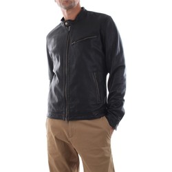 Vêtements Homme Vestes en cuir / synthétiques Bomboogie JMTHOR P LGW-90 BLACK Noir