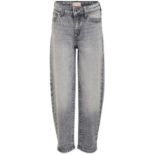 Vêtements Fille Jeans Only 15236640 LUCCA-LIGHT GREY DENIM Bleu