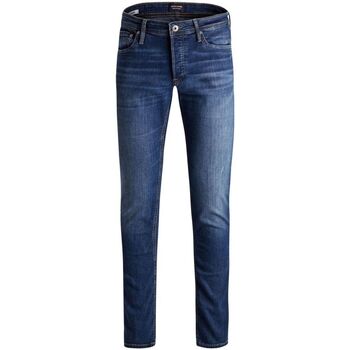 Vêtements Garçon Jeans Endless Jack & Jones 12181893 GLEEN-BLUE DENIM Bleu