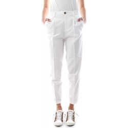 Vêtements Femme Pantalons 40weft NEVE 6421/7160-40W441 BIANCO Blanc