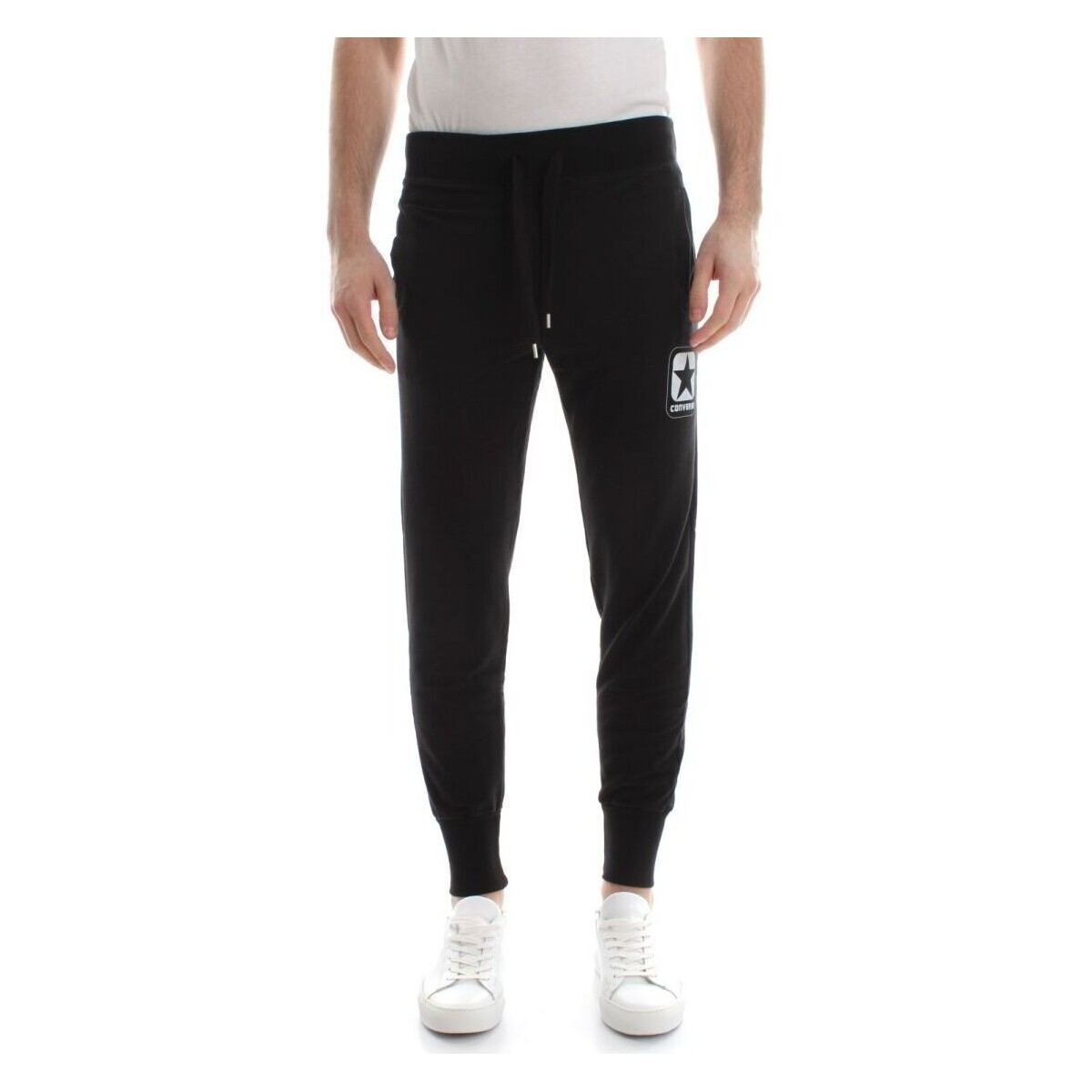 Vêtements Homme Pantalons de survêtement Converse 10007310 FLEECE PANT-A01 BLACK Noir