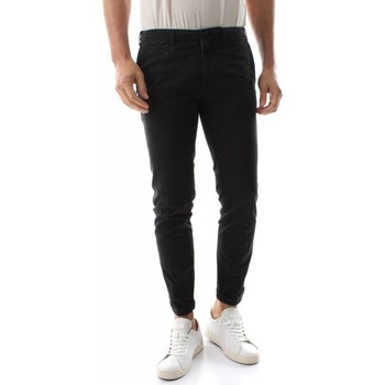Vêtements Homme Chinos / Carrots 40weft BILLY SS - 5943/7041-40W001 BLACK Noir
