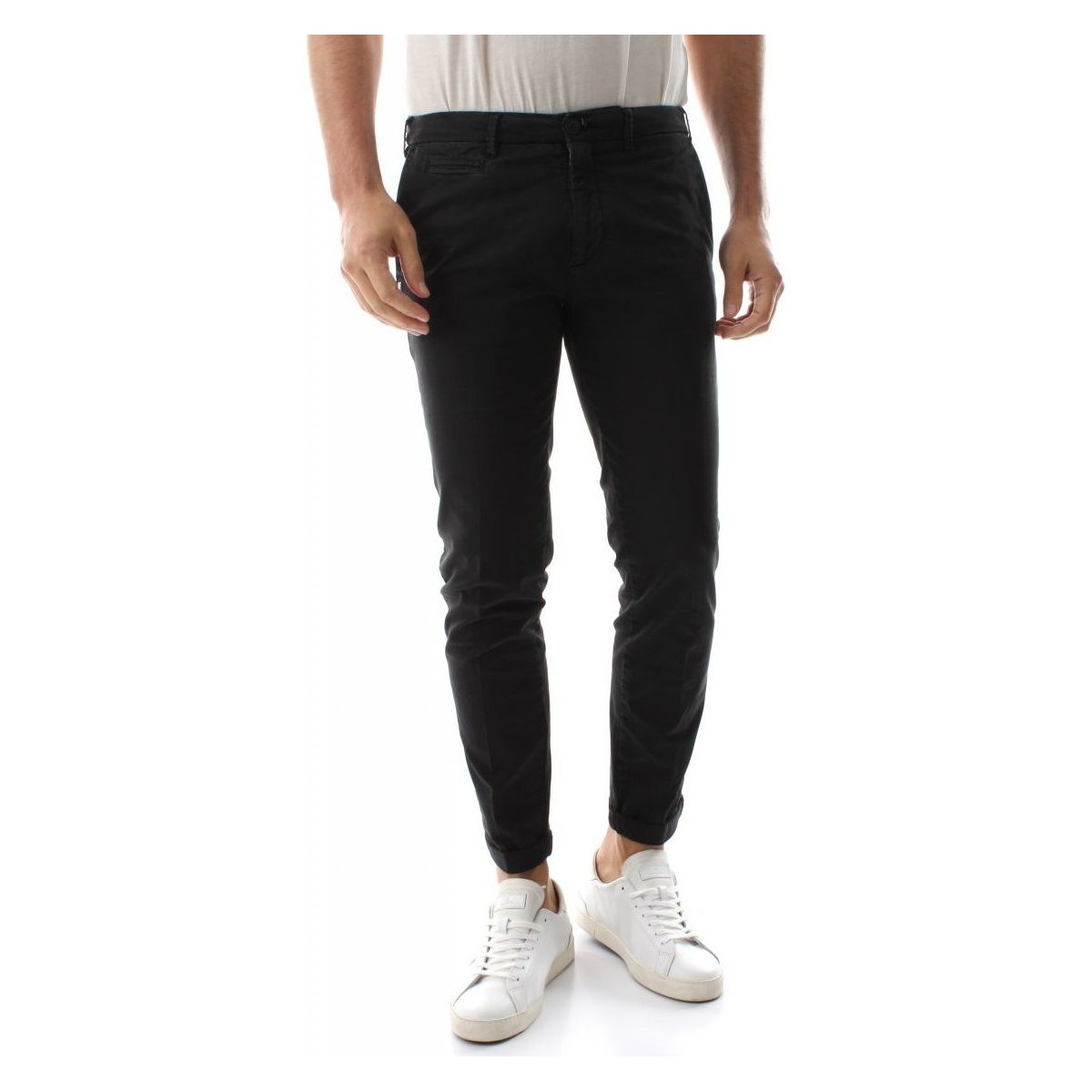 Vêtements Homme Pantalons 40weft BILLY SS - 5943/7041/1408-40W001 BLACK Noir