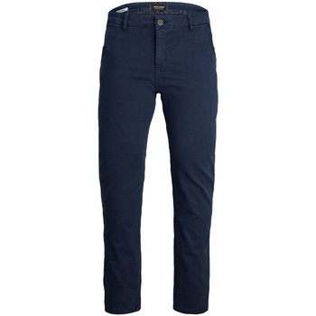 Vêtements Homme Pantalons Jack & Jones 12184901 MARCO JJFRED-NAVY BLAZER Bleu