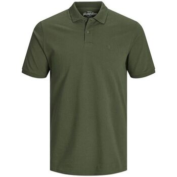Vêtements Homme T-shirts & Polos Jack & Jones 12136516 BASIC POLO-OLIVE NIGHT Vert