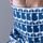 Accessoires textile Echarpes / Etoles / Foulards Bullish GORRO LARGE PATTERN-PPB 008802 NAVY WHITE Bleu
