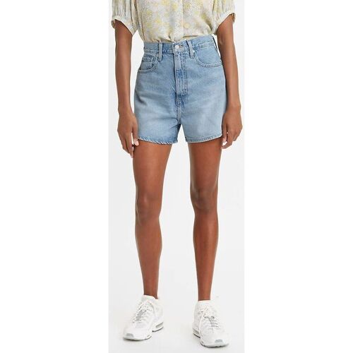 Vêtements Femme Shorts / Bermudas Levi's 39451 0005  - HIGH LOOSE SHORT-ONE TIME Bleu