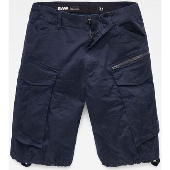 Vêtements Homme Sleeve Shorts / Bermudas G-Star Raw D08566 5126 ROVIC ZIP 1/2-4213 MAZARINE BLUE Bleu