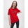 Vêtements Enfant T-shirts manches courtes Calvin Klein Jeans IU0IU00068 LOGO T-SHIRT-XND FIERCE RED Rouge