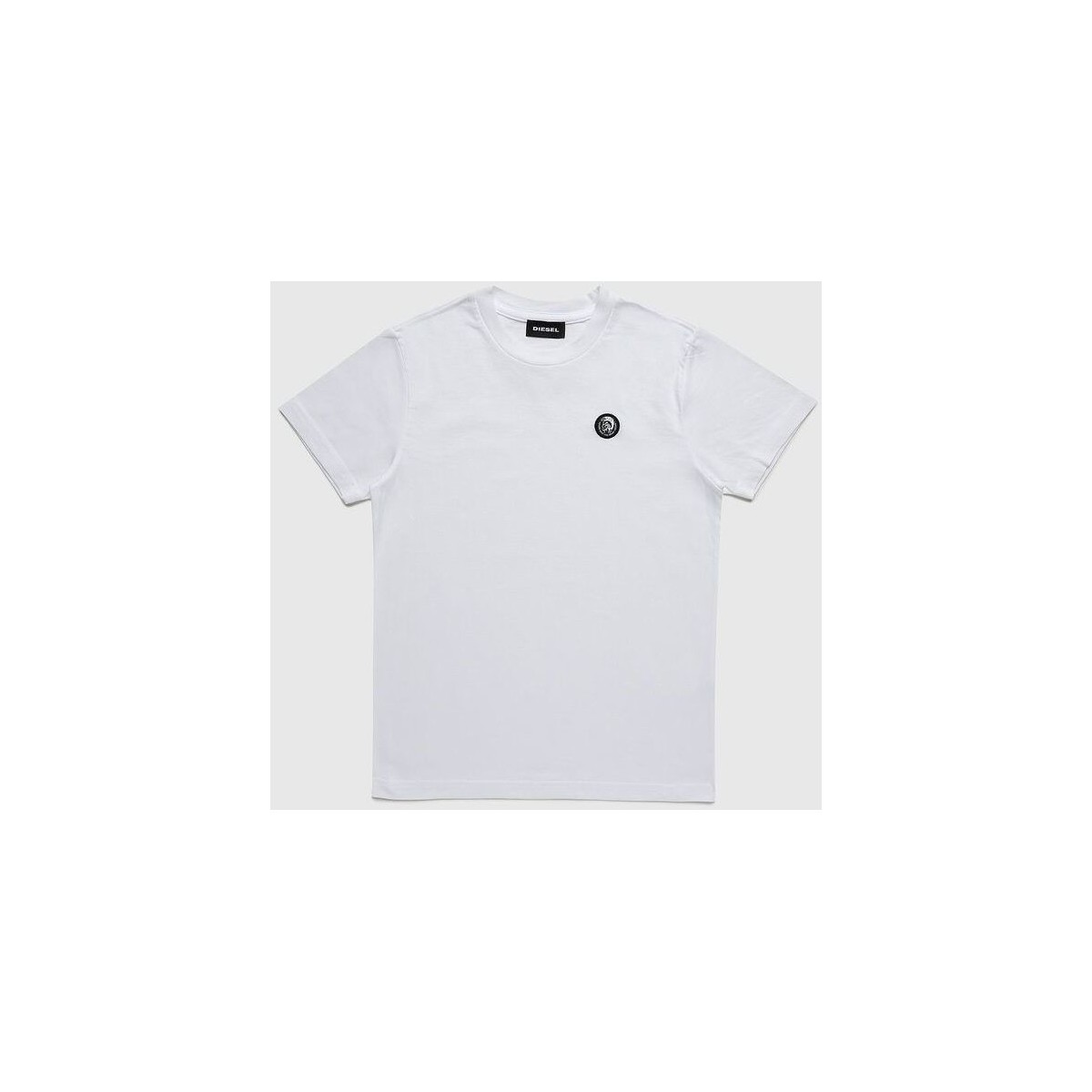 Vêtements Enfant T-shirts & Polos Diesel 00J4YE 00YI9 TFREDDY-K100 WHITE Blanc