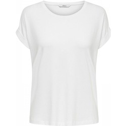 Vêtements Femme T-shirts & Polos Only 15106662 MONSTER-WHITE Blanc