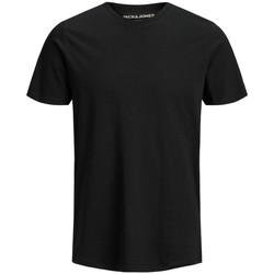 Vêtements Garçon T-shirts manches courtes Jack & Jones 12158433 BASE TEE-BLACK Noir