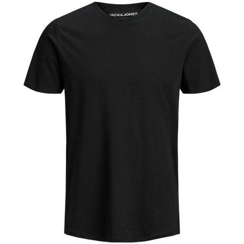 Vêtements Garçon T-shirts & Polos Jack & Jones 12158433 BASE TEE-BLACK Noir