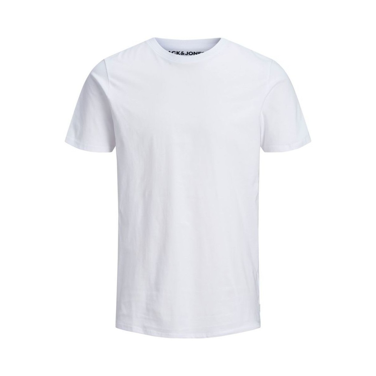 Vêtements Garçon T-shirts & Polos Jack & Jones 12158433 BASE TEE-WHITE Blanc