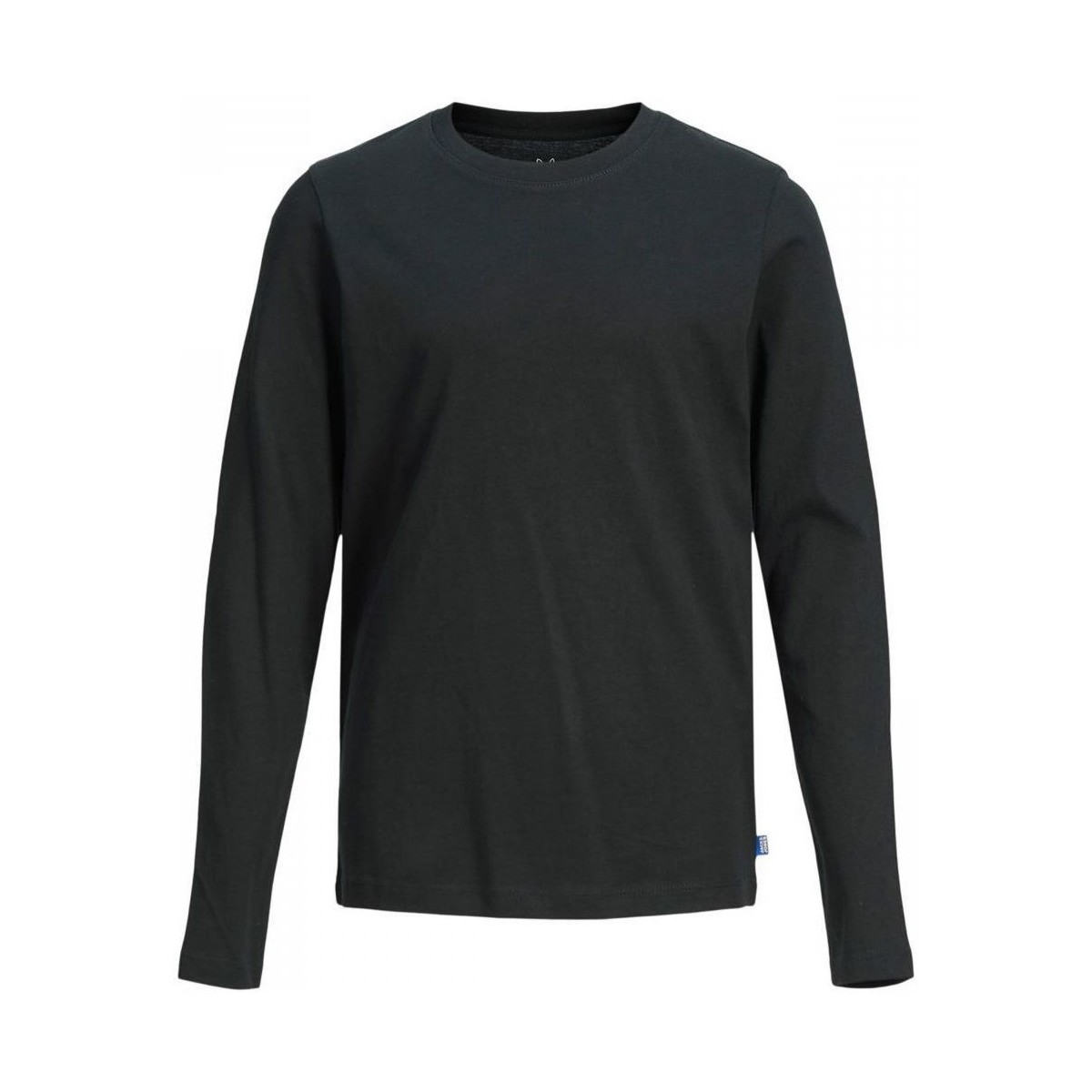 Vêtements Garçon T-shirts & Polos Jack & Jones 12197050 ORGANIC TEE-BLACK Noir