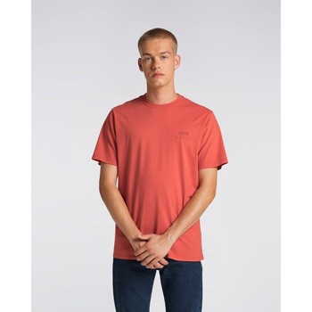 Vêtements Homme T-shirts & Polos Edwin 45421MC000120 LOGO CHEST-BURNISHED SUNSET Rouge