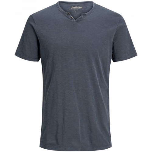 Vêtements Homme T-shirts & Polos Jack & Jones 12164972 SPLIT-NAVY BLAZER Bleu