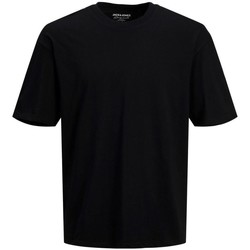 Vêtements Homme T-shirts manches courtes Jack&Jones Essential 12185628 BRINK TEE-BLACK Noir