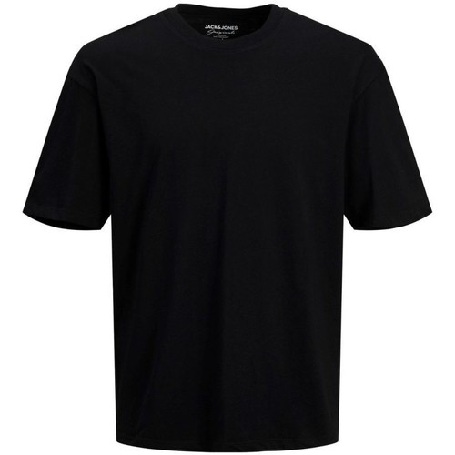 Vêtements Homme T-shirts & Polos Jack & Jones 12185628 BRINK TEE-BLACK Noir