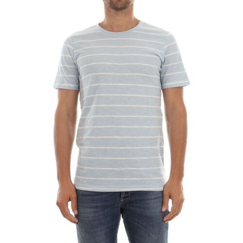 Vêtements Homme T-shirts & Polos Jack & Jones 12135612 HAYLEY-WINTER SKY Bleu