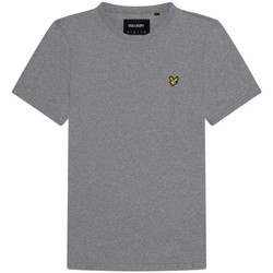 Vêtements Homme T-shirts manches courtes Lyle & Scott TS400VOG PLAIN T-SHIRT-T28 MID GREY MARL Gris
