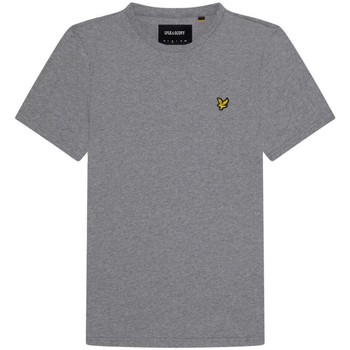 Vêtements Homme T-shirts manches courtes Lyle & Scott TS400VOG PLAIN T-SHIRT-T28 MID GREY MARL Gris