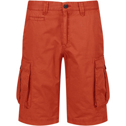 Wide shorts with buckle