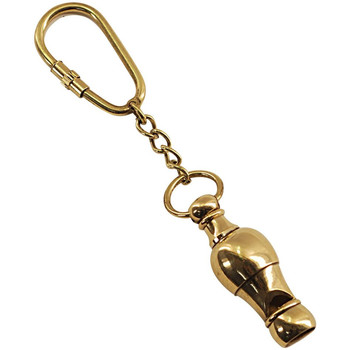 Accessoires textile Porte-clés Signes Grimalt Porte clefs sifflet en laiton or Doré