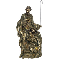 Housses de coussins Statuettes et figurines Signes Grimalt Grande statue Nativité en résine 46 cm Doré
