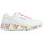 Chaussures Fille Baskets mode Skechers Uno Lite Lovely Luv Blanc