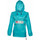 Vêtements Femme Vestes / Blazers Geographical Norway Veste - parka - coupe-vent sport Choupa - capuche Bleu